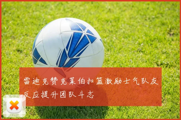 雷迪克赞克莱伯扣篮激励士气队友反应提升团队斗志